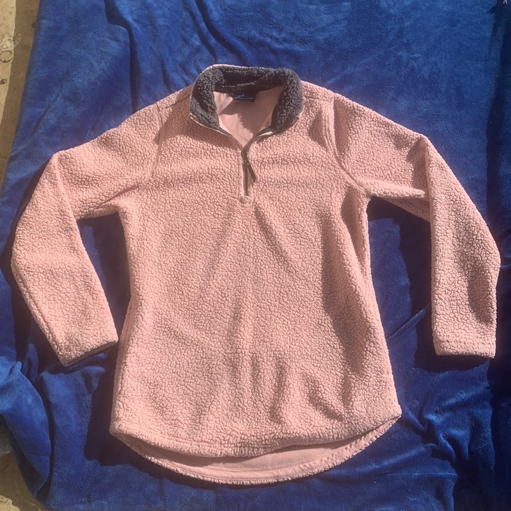 Charles River Apparel Pink Sherpa Jacket
